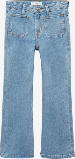 Jeans MANGO KIDS pe albastru denim, Vizualizare produs
