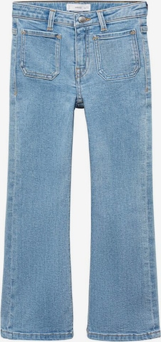 MANGO KIDS Flared Jeans in Blue: front
