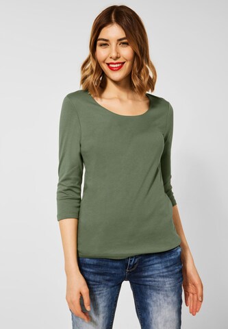 STREET ONE Shirt in Green: front