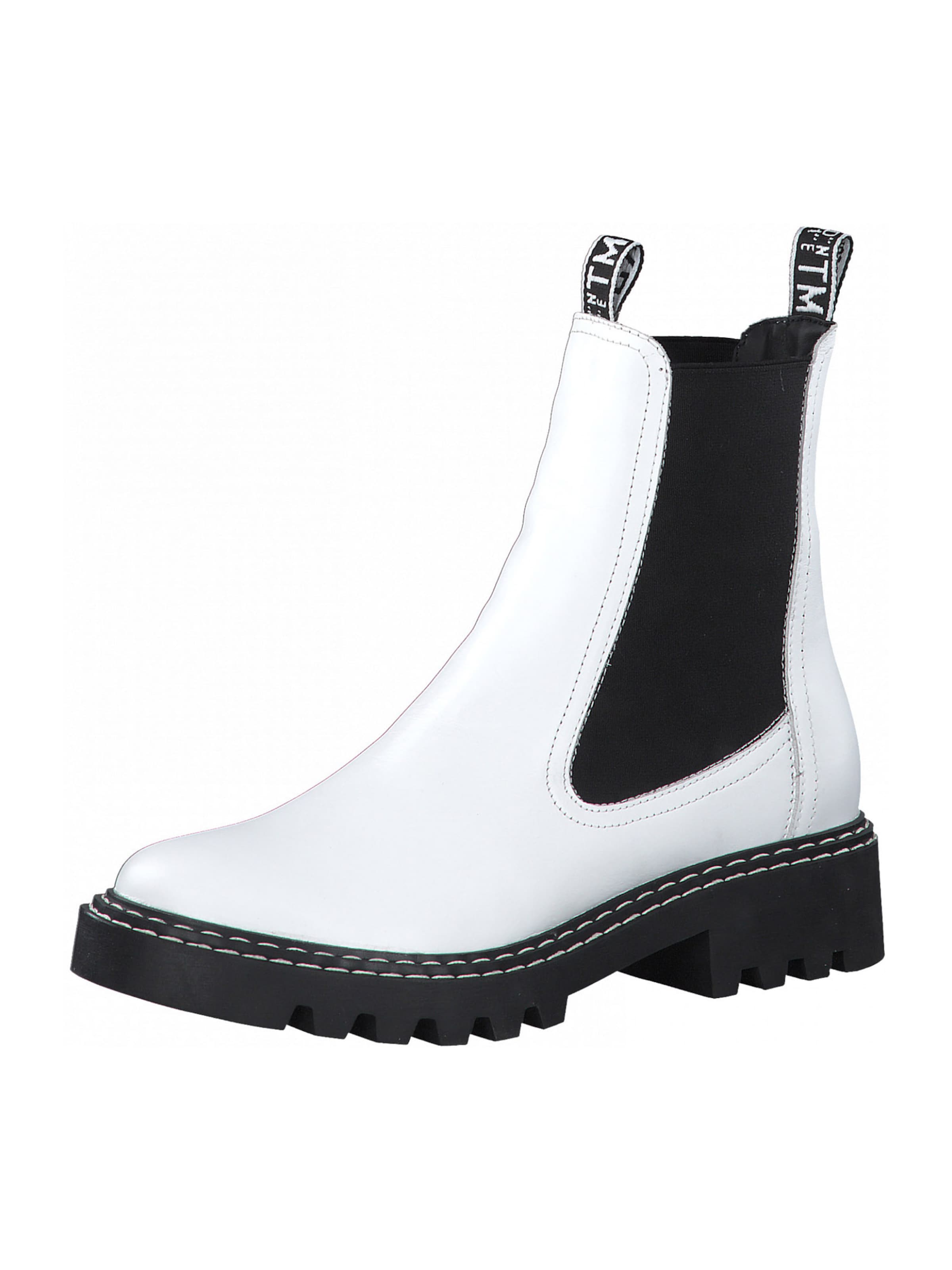 Tamaris Chelsea Boots in White ABOUT YOU