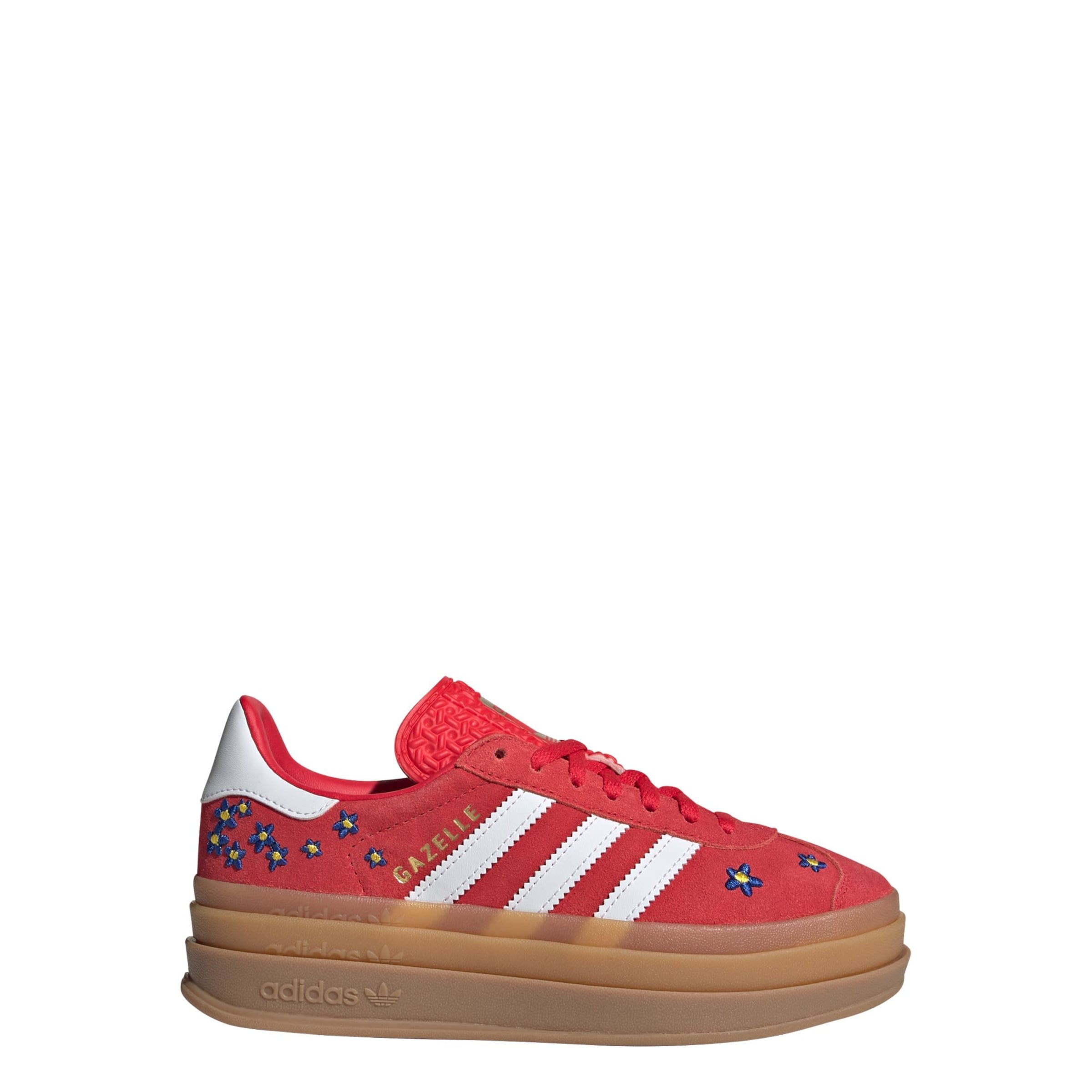 Baskets 'Gazelle Bold' ADIDAS ORIGINALS en rouge