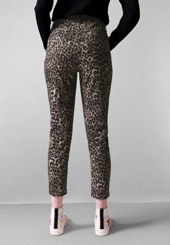 Street One Studio Slim fit Jeans in Brown