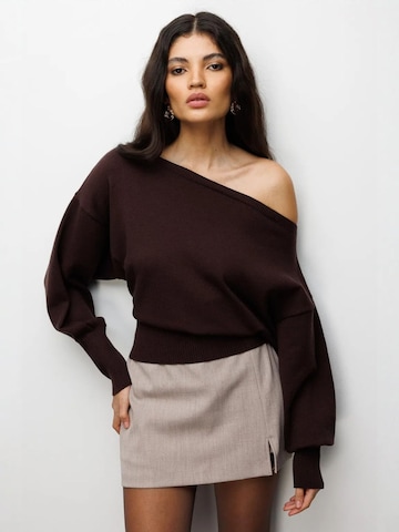 Pullover 'Pullover' di MixRay in marrone: frontale