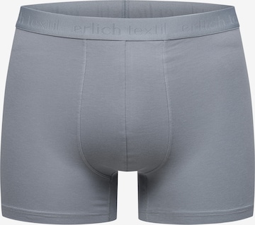 Erlich Textil Boxershorts 'Casual Cotton' in Grijs: voorkant