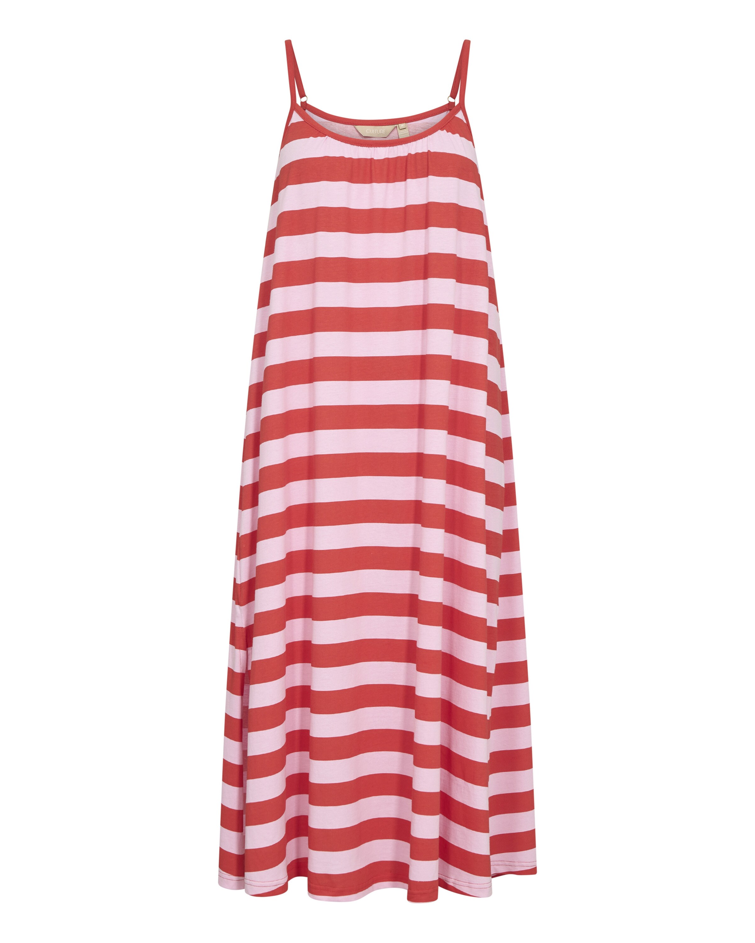 CULTURE Kjole 'Benzo Deia' i rød: forside