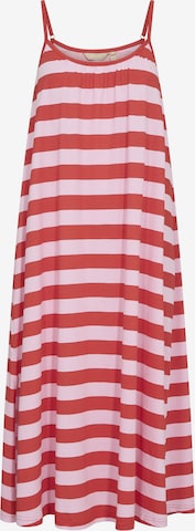 CULTURE Jurk 'Benzo Deia' in Rood: voorkant