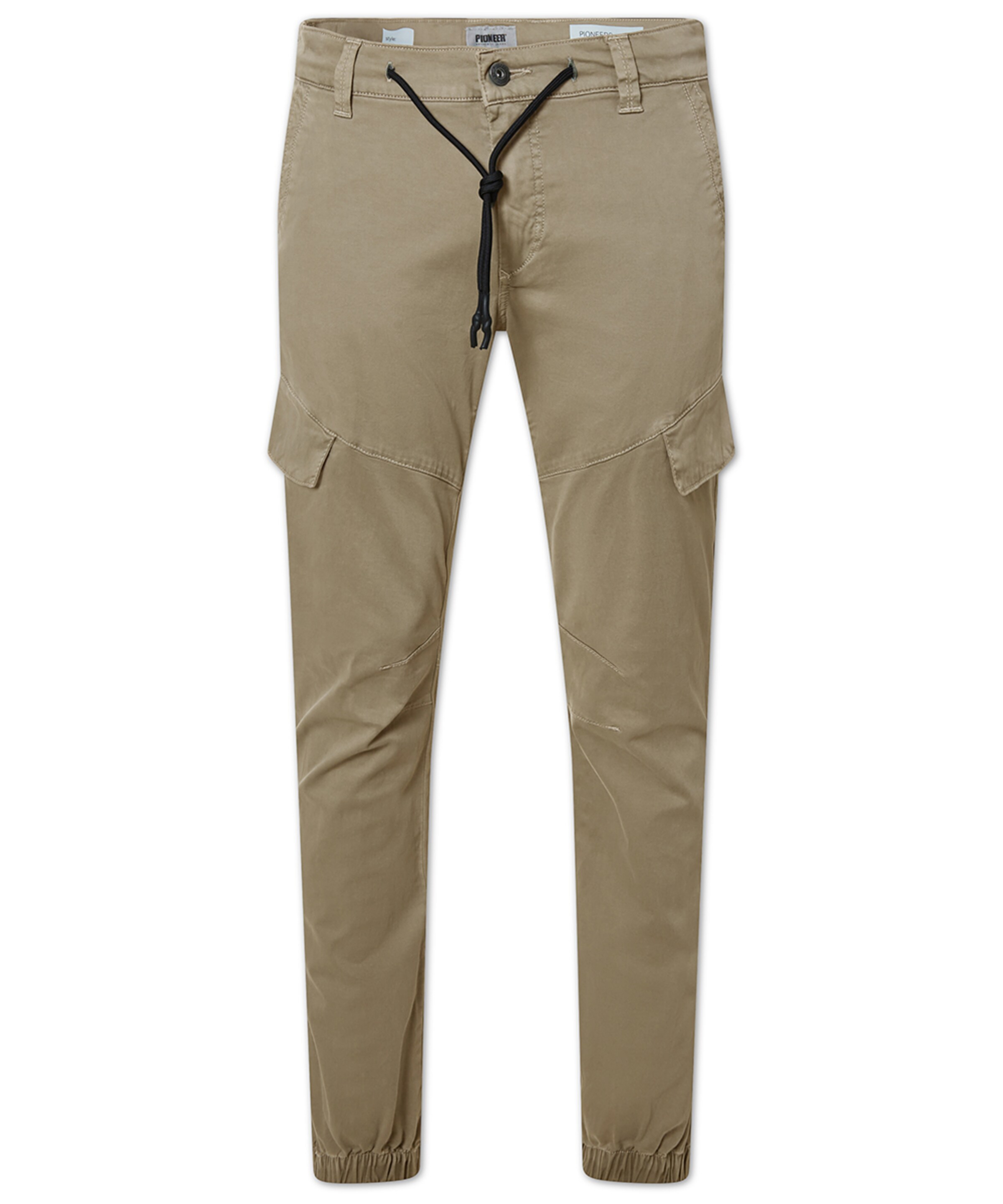 PIONEER Tapered Cargojeans in Beige: Vorderseite