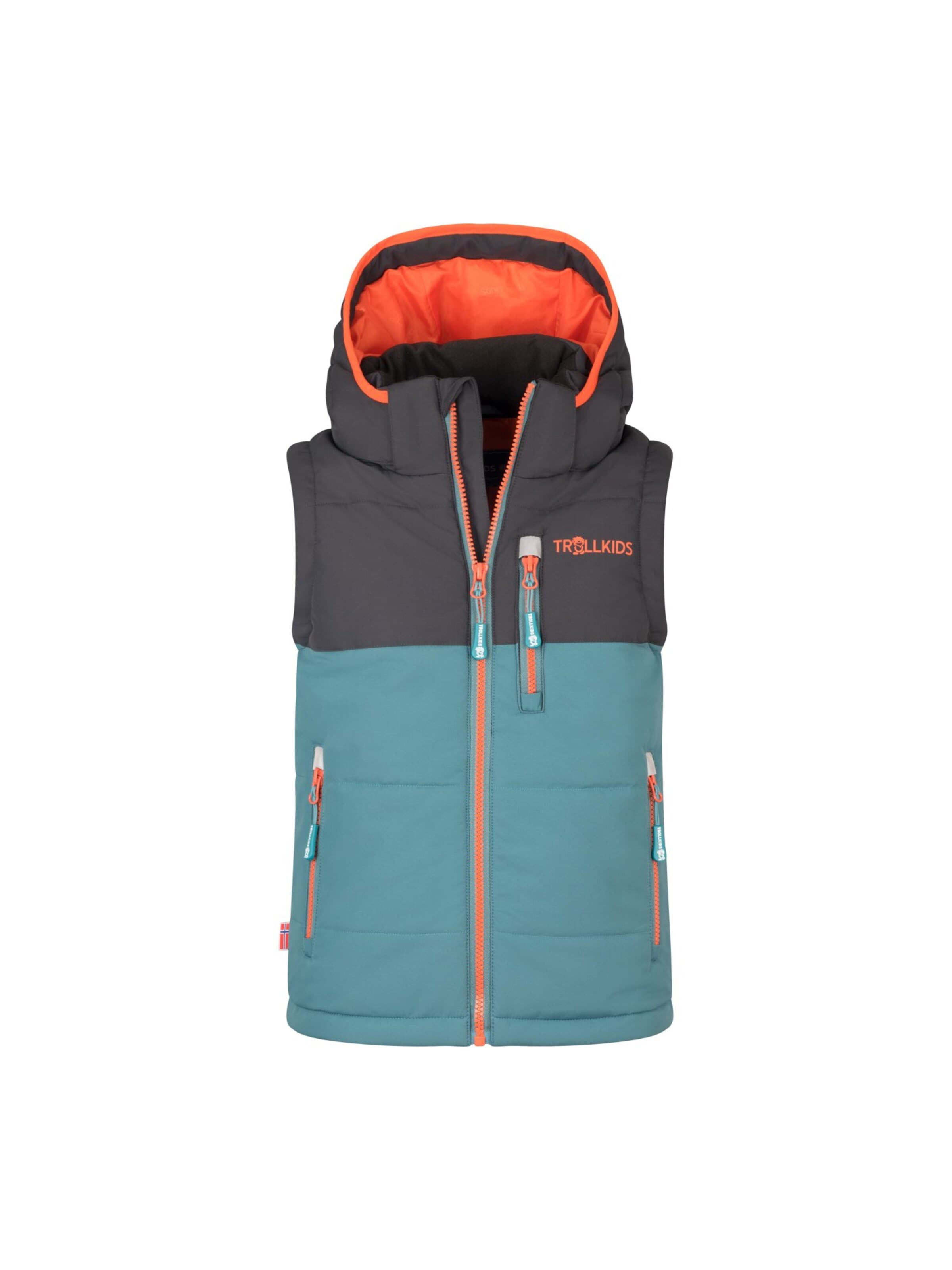 TROLLKIDS Outdoor jacket in Blue: front