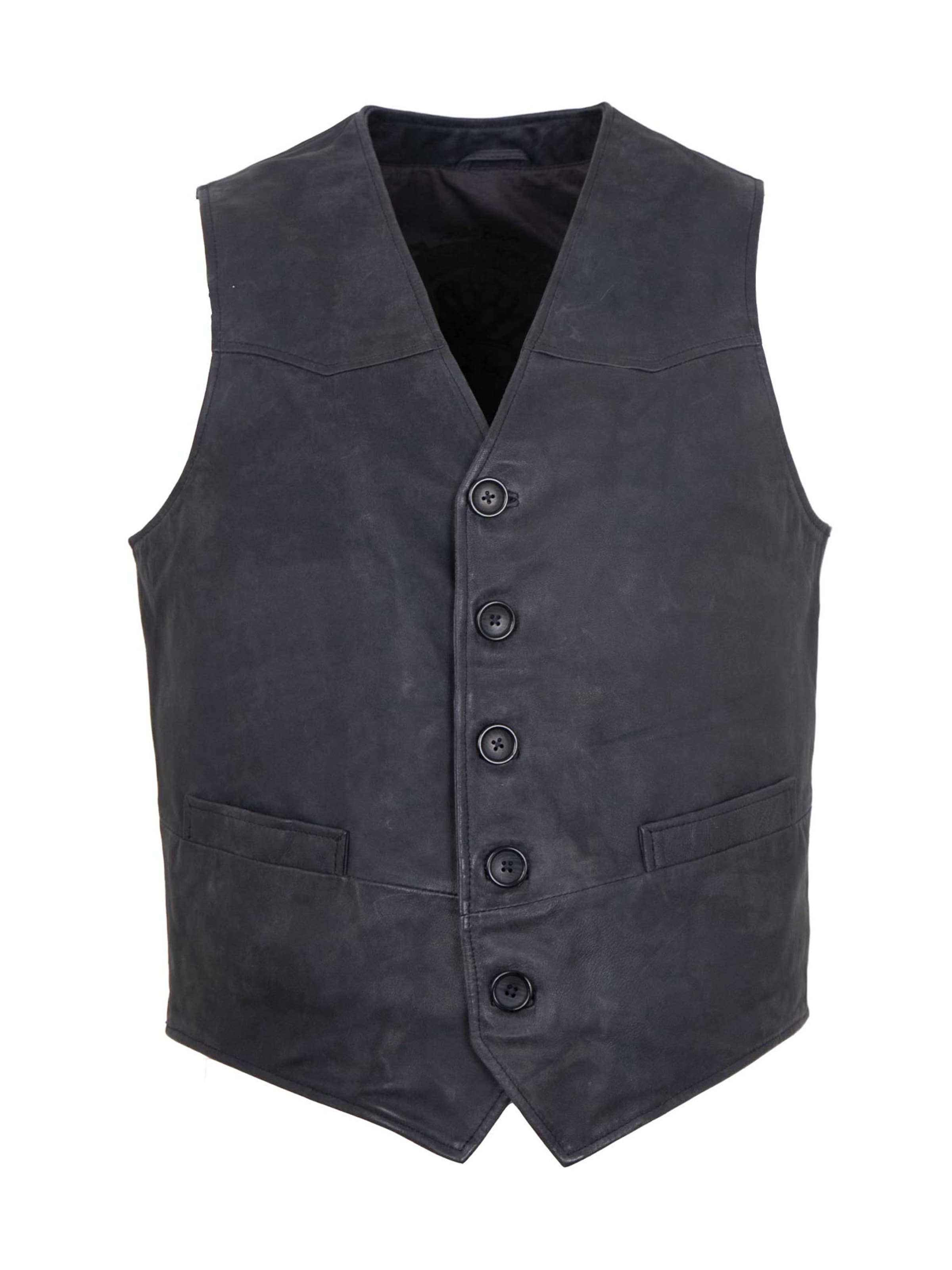 MADDOX Vest 'Emilio' in Blue: front