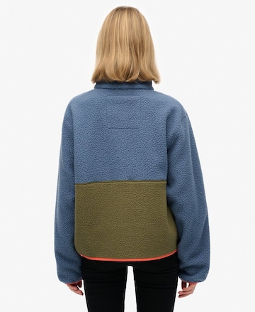 Veste en polaire Superdry en bleu