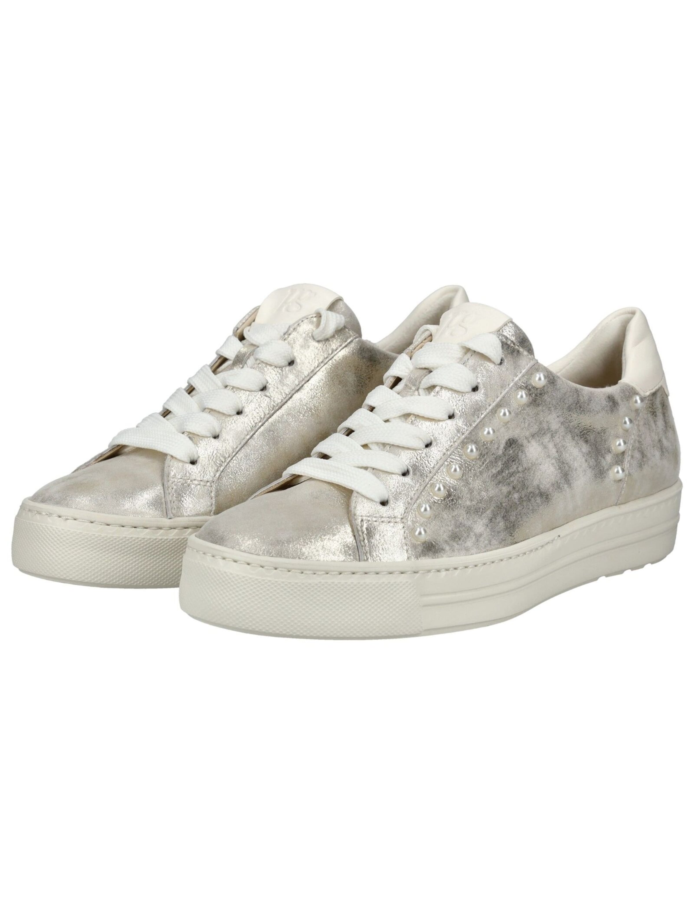 Paul Green Sneakers laag in Zilver