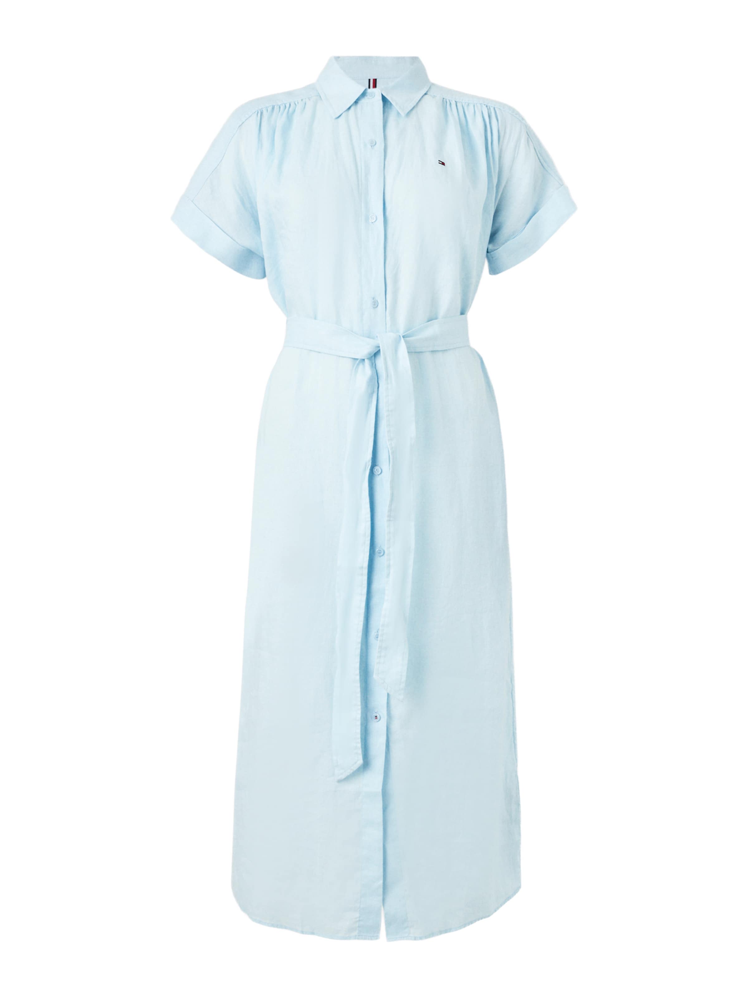 TOMMY HILFIGER Платье-рубашка в Синий: спереди