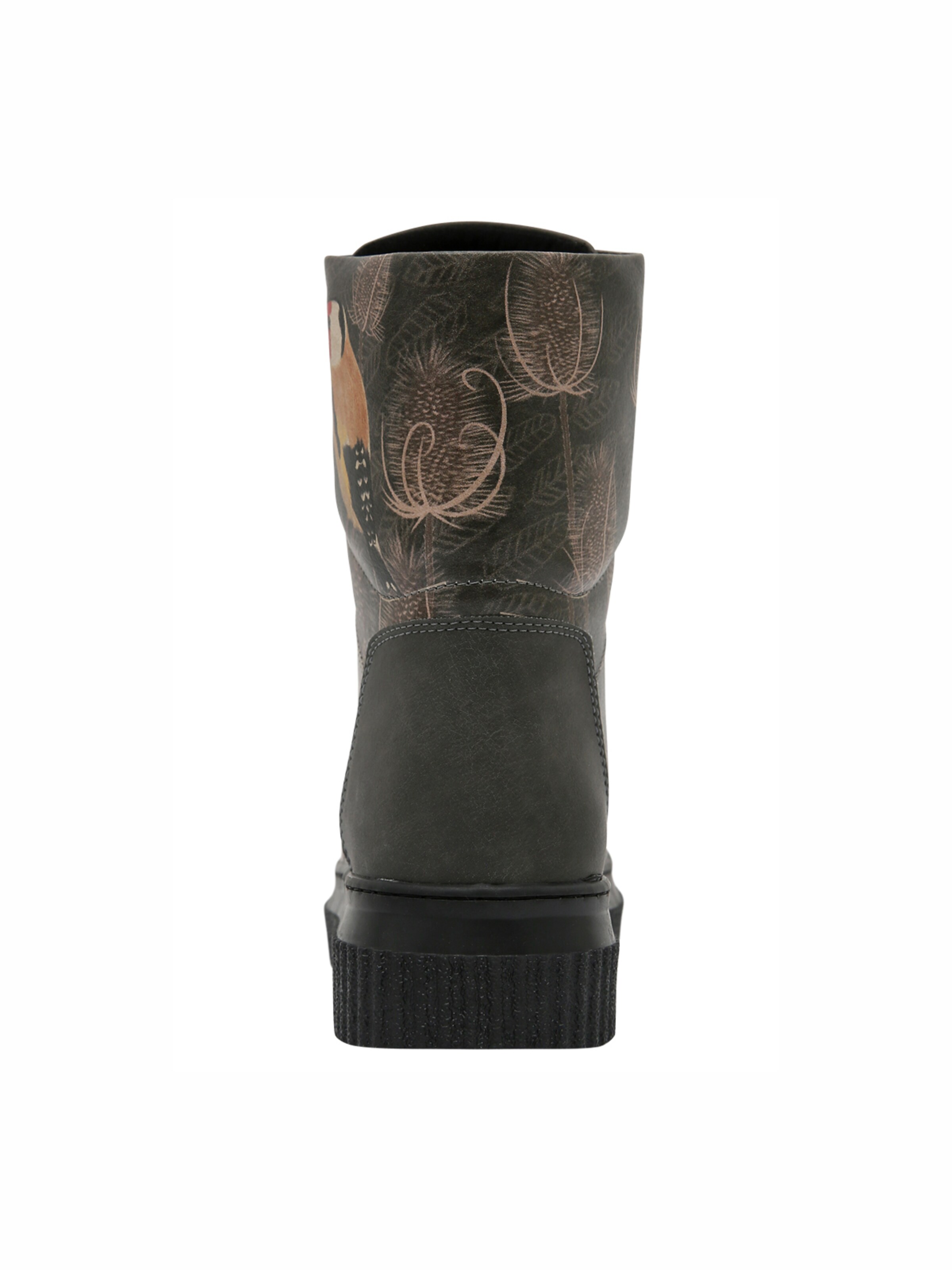 DOGO Schnürstiefel 'Goldfinch'‌‌‌‌‌‌‌ in Grau