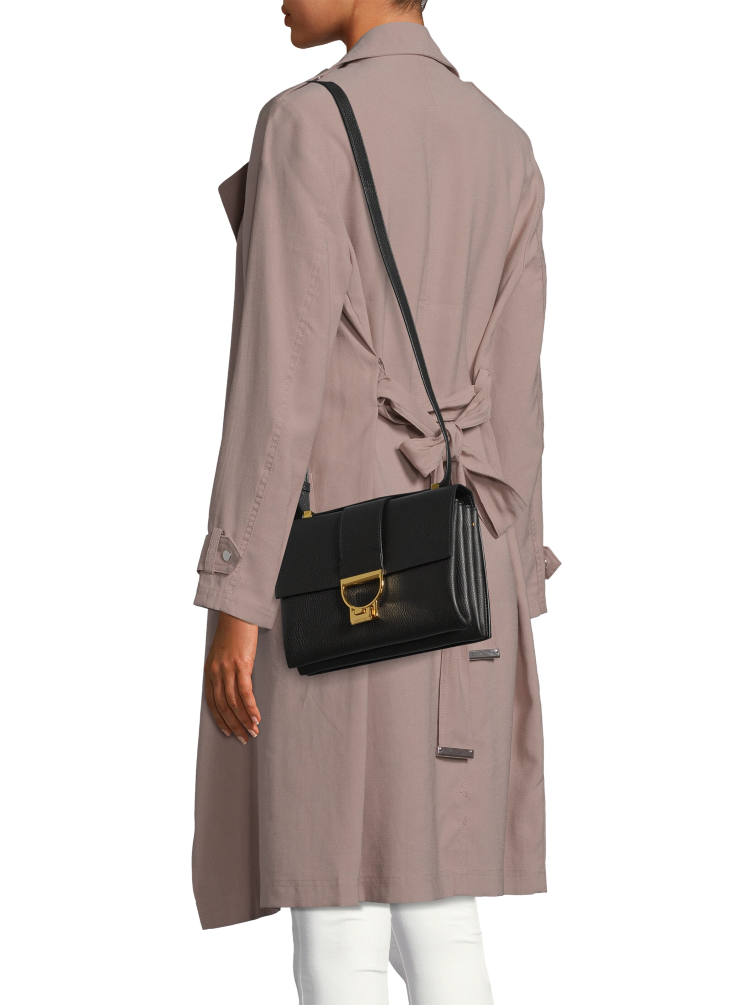 Coccinelle Schoudertas 'Arlettis' in Zwart