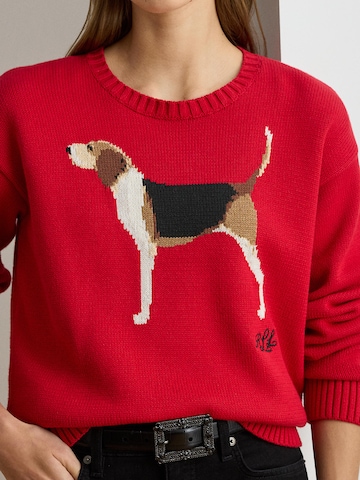 Pullover 'RIEDNEE' di Lauren Ralph Lauren in rosso