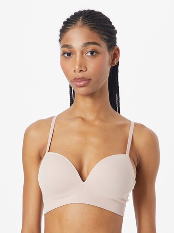 Lindex Push-up Bra in Pink: front