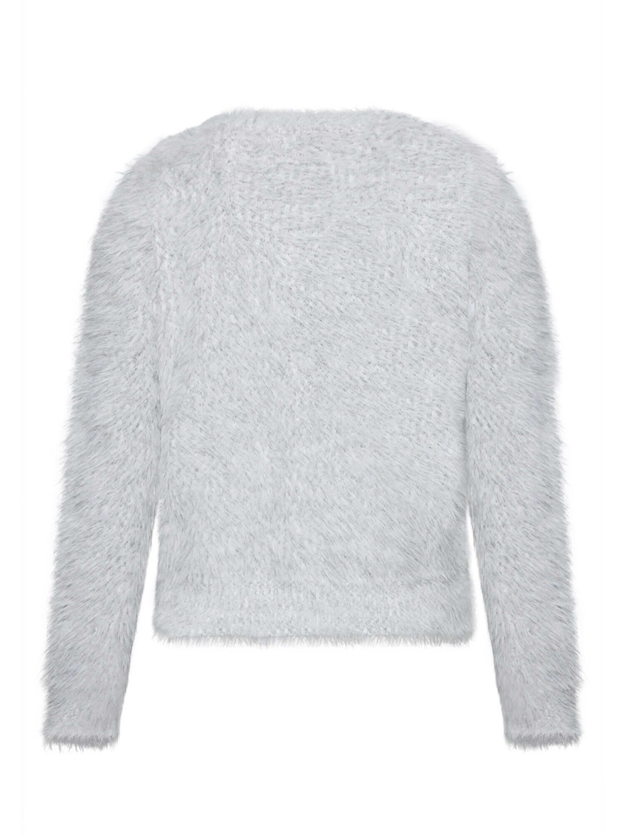 Cardigan Cartoon en gris