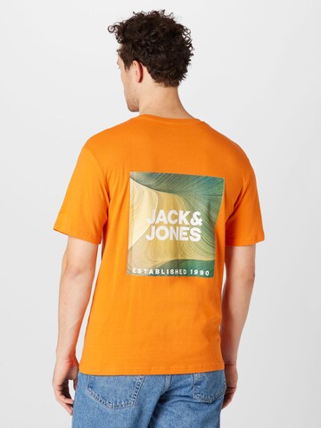 JACK & JONES Tričko 'SWISH' – oranžová