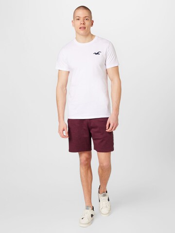 T-Shirt HOLLISTER en blanc