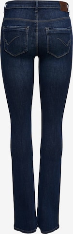 ONLY Flared Jeans 'Paola' in Blauw