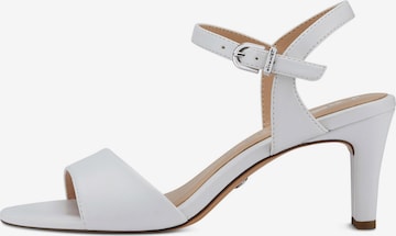 TAMARIS Strap sandal in White