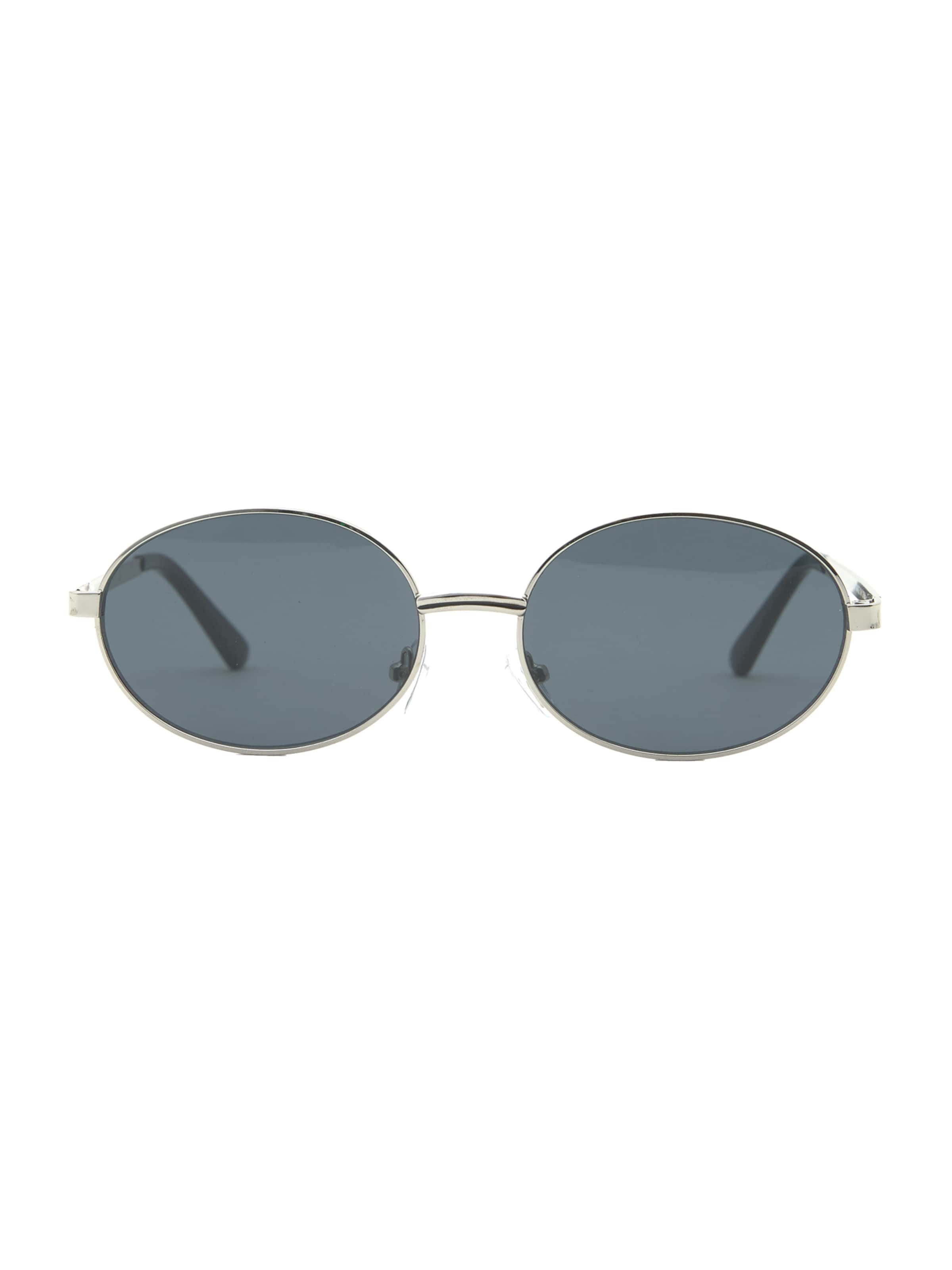 Pull&Bear Sonnenbrille in schwarz / silber, Produktansicht