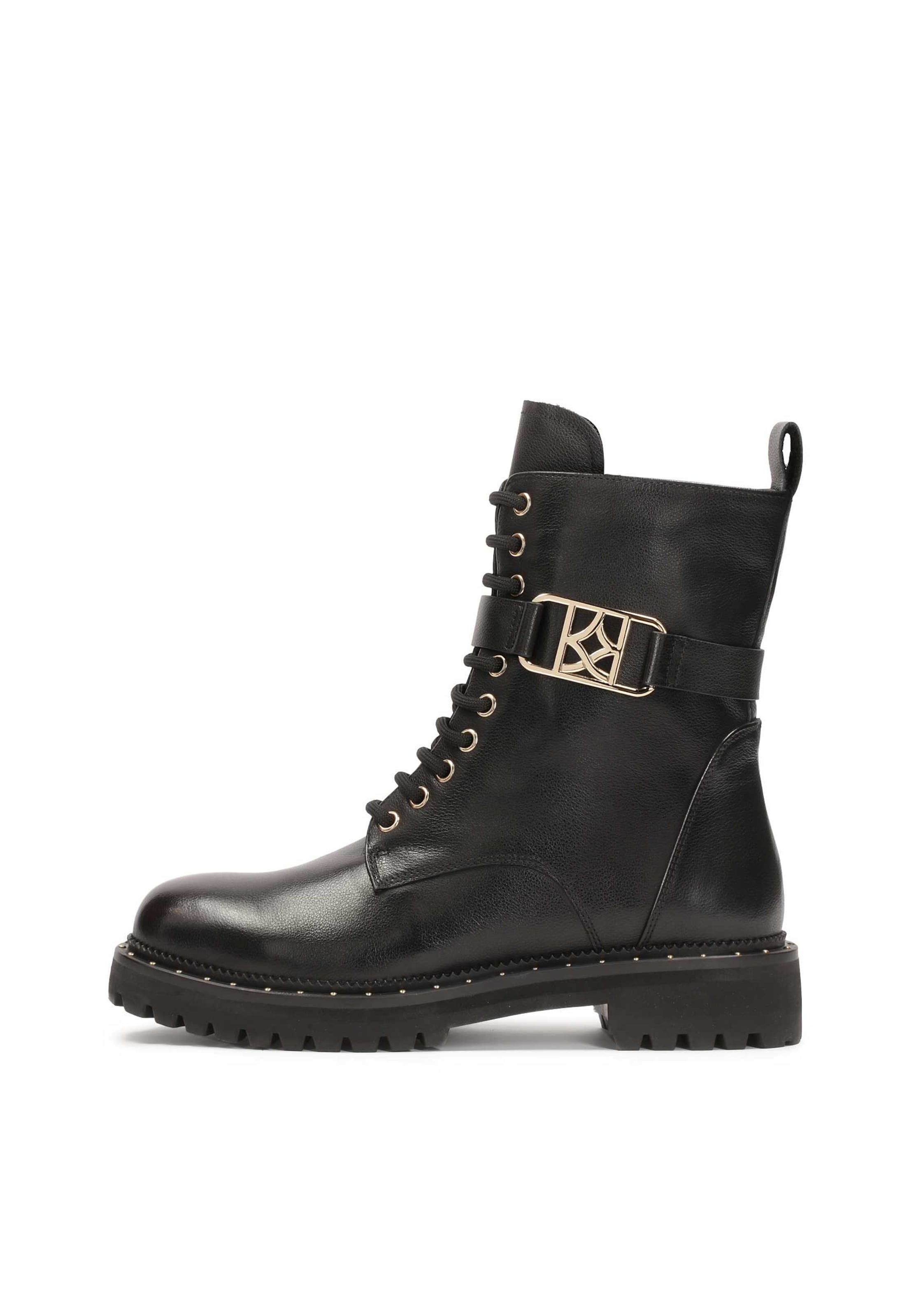 Kazar Boot in Black: front