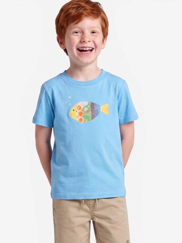 MelaDi Shirt 'Fisch' in Blue: front