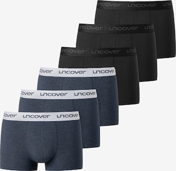 uncover by SCHIESSER Boxershorts in Blauw: voorkant