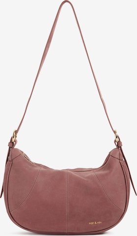 Nat&Nin Olkalaukku 'TARA' värissä vaaleanpunainen: etupuoli