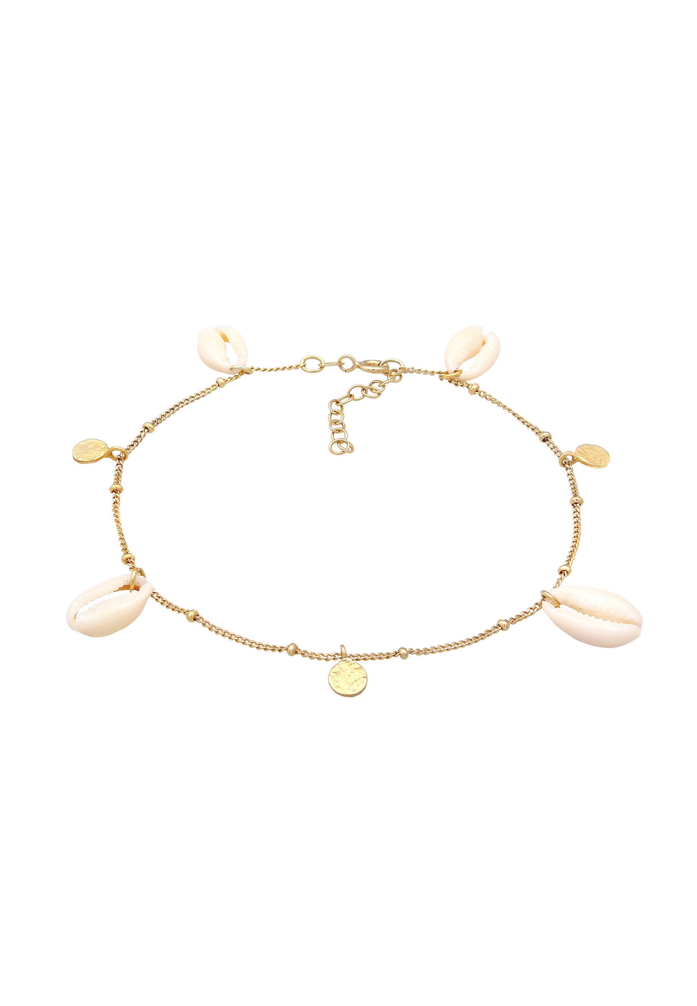 ELLI Fußschmuck in Gold: Vorderseite