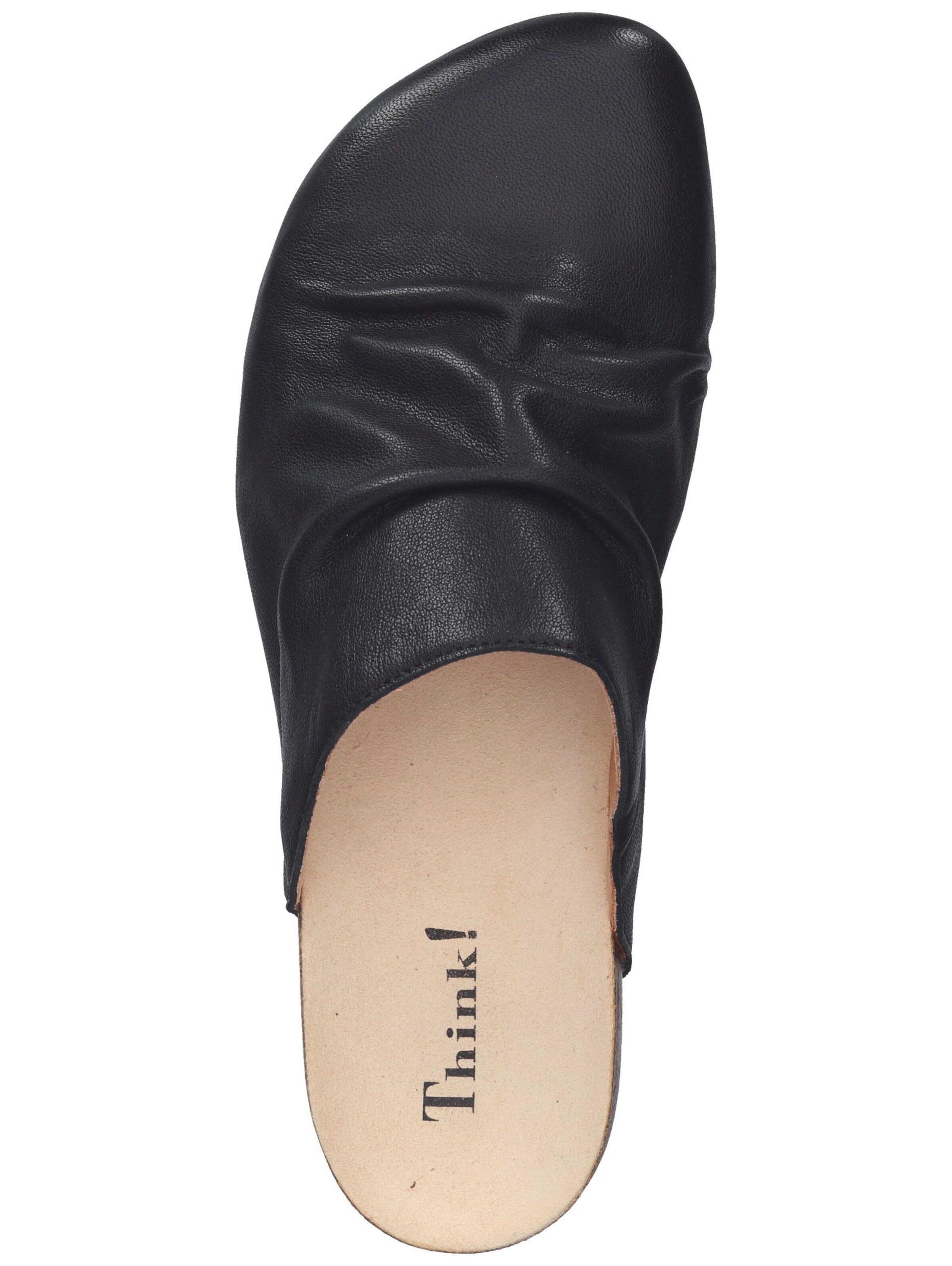 Frauen Pantoletten THINK Pantolette in Schwarz - YU15434 Frauen Pantoletten THINK Pantolette in Schwarz - YU15434