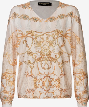 Schiffhauer Munich Sweater 'Paris' in Beige: front