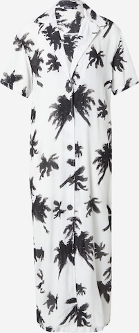 Nasty Gal Kimono in Wit: voorkant