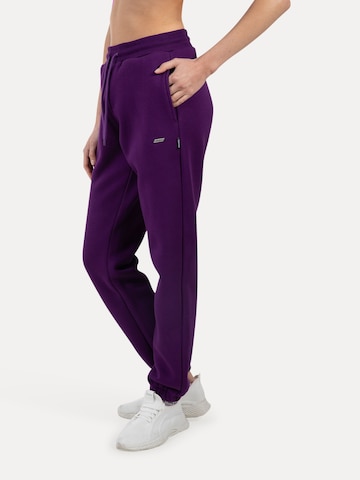 Effilé Pantalon Smilodox en violet