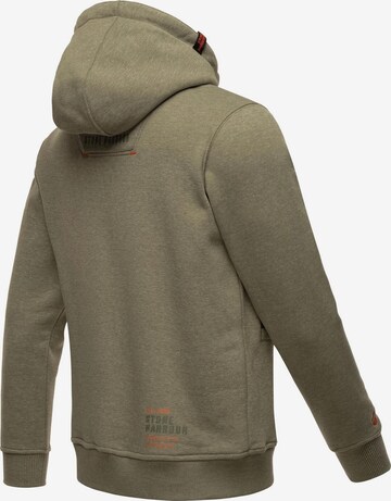 STONE HARBOUR Sweatshirt 'Ty Trey' i grön