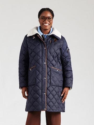 Manteau d’hiver Lauren Ralph Lauren Plus en bleu : devant