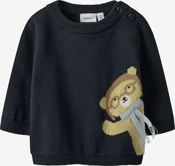 Pull-over 'NBMKANO' NAME IT en bleu : devant