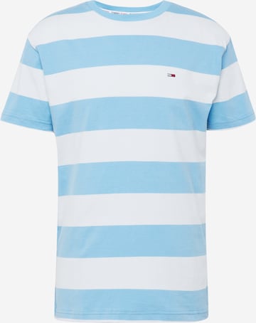 T-Shirt Tommy Jeans en bleu : devant