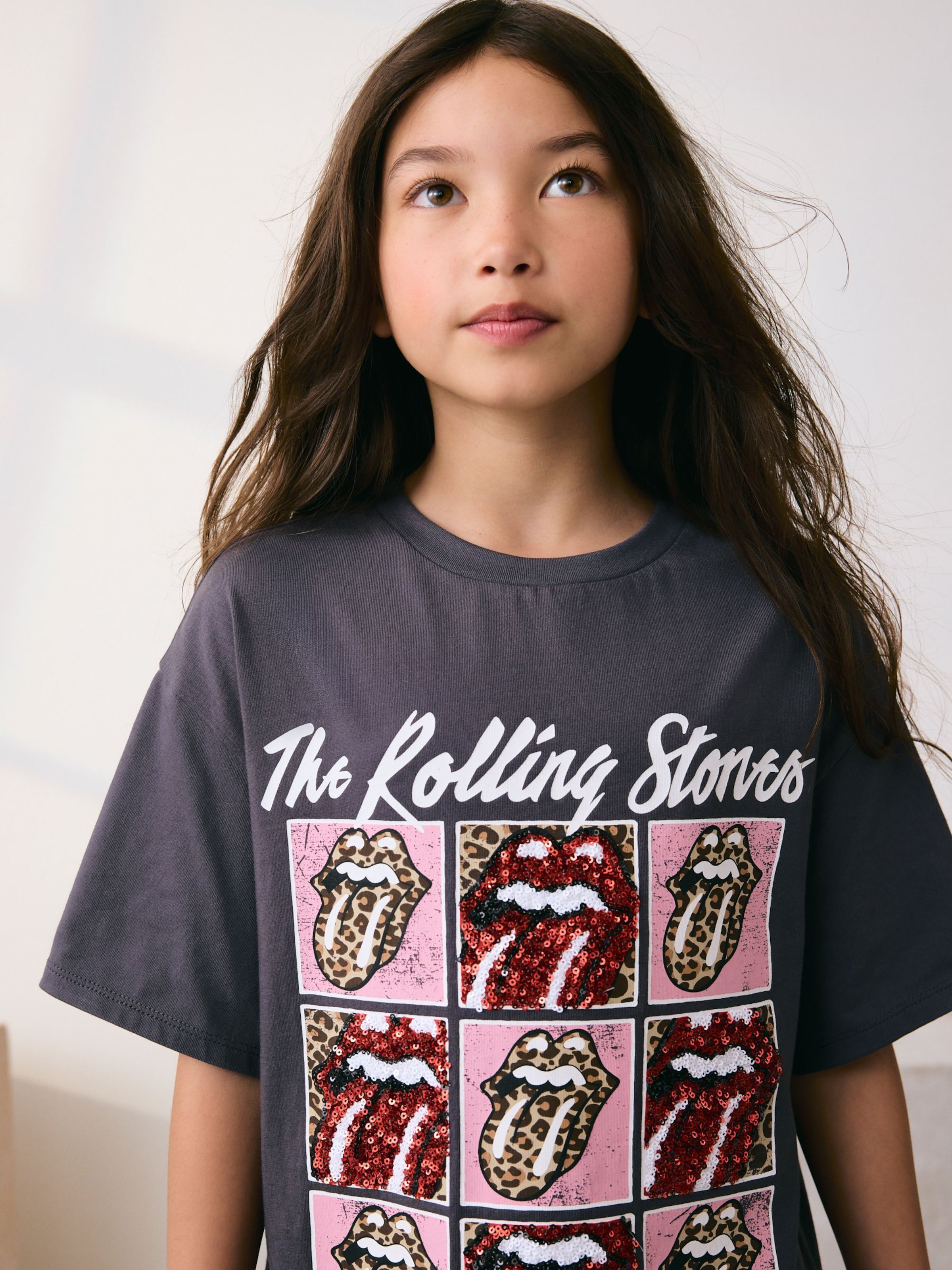 Next Tricou 'The Rolling Stones' pe Gri Închis | ABOUT YOU