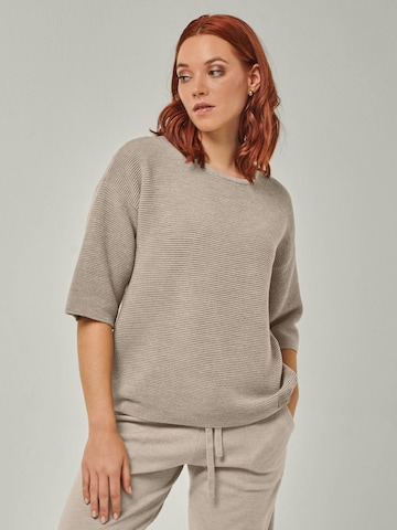 YOU LOOK PERFECT Leisure suit 'LOUNGEWEAR SET  - Pullover Fay & Pants Bella' in Grey