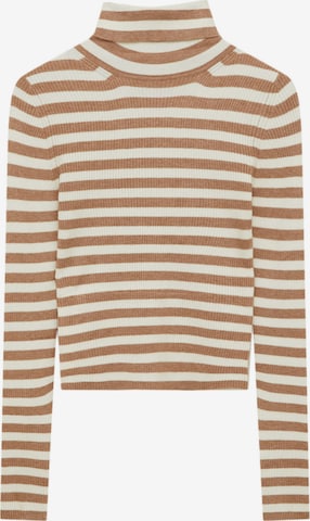 Pull&Bear Sweater in Brown: front