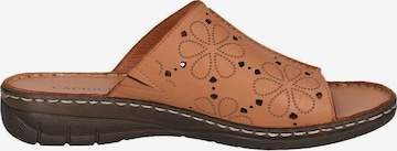 CAPRICE Mules in Brown