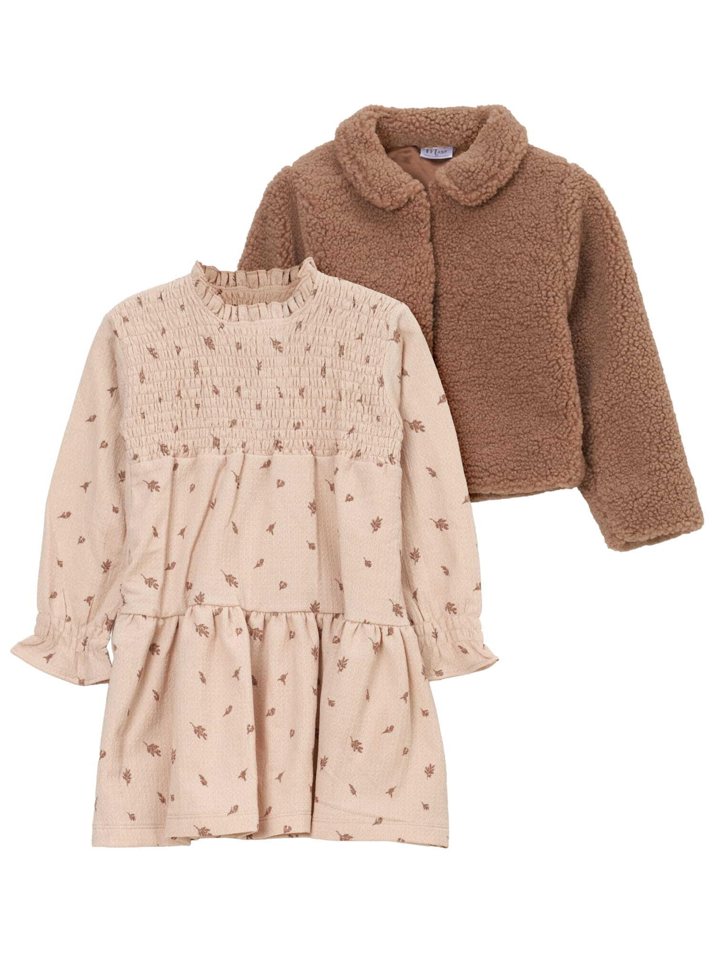 Miss Set 'Blätter' in Beige: front