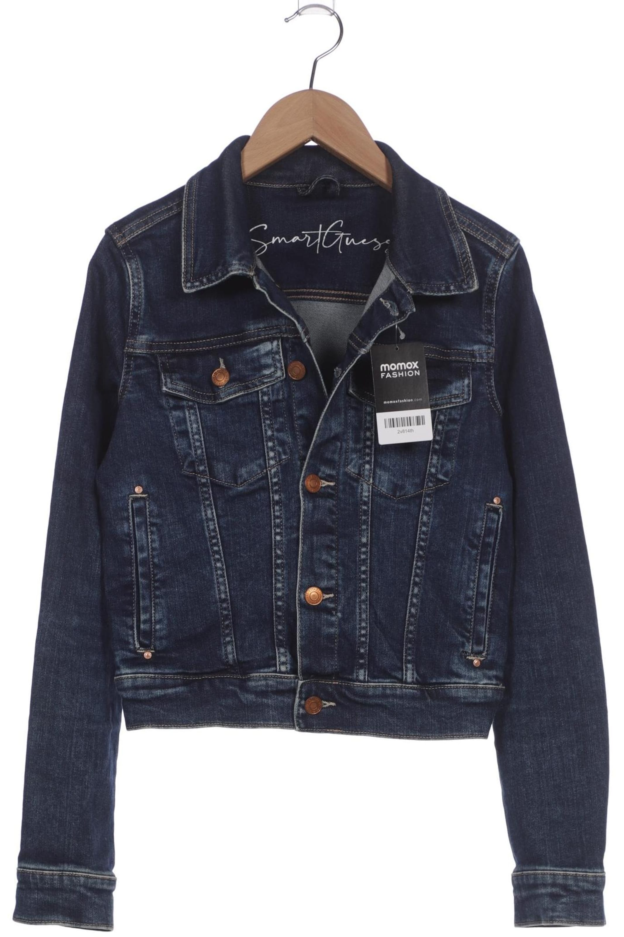 GUESS Jacket & Coat in M in Blue: front