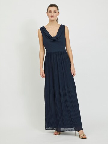 VILA Evening dress 'Micada' in Blue: front