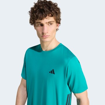 ADIDAS PERFORMANCE T-Shirt in Blau