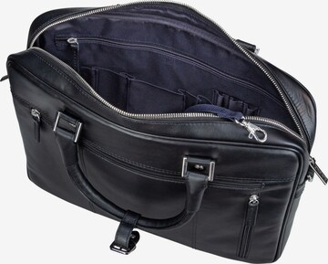 LEONHARD HEYDEN Document Bag 'Montreal' in Black