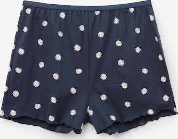 Tezenis Pajama Pants in Blue: front