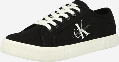 Calvin Klein Jeans Sneaker low i mørkegrå / sort / hvid, Produktvisning